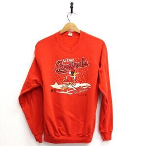 Vintage St Louis Missouri Cardinals Major League Baseball Winter Sweatshirt XL